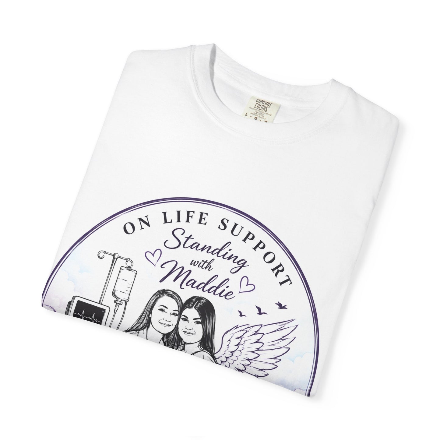 Standing with Maddie Cancer Awareness T-Shirt