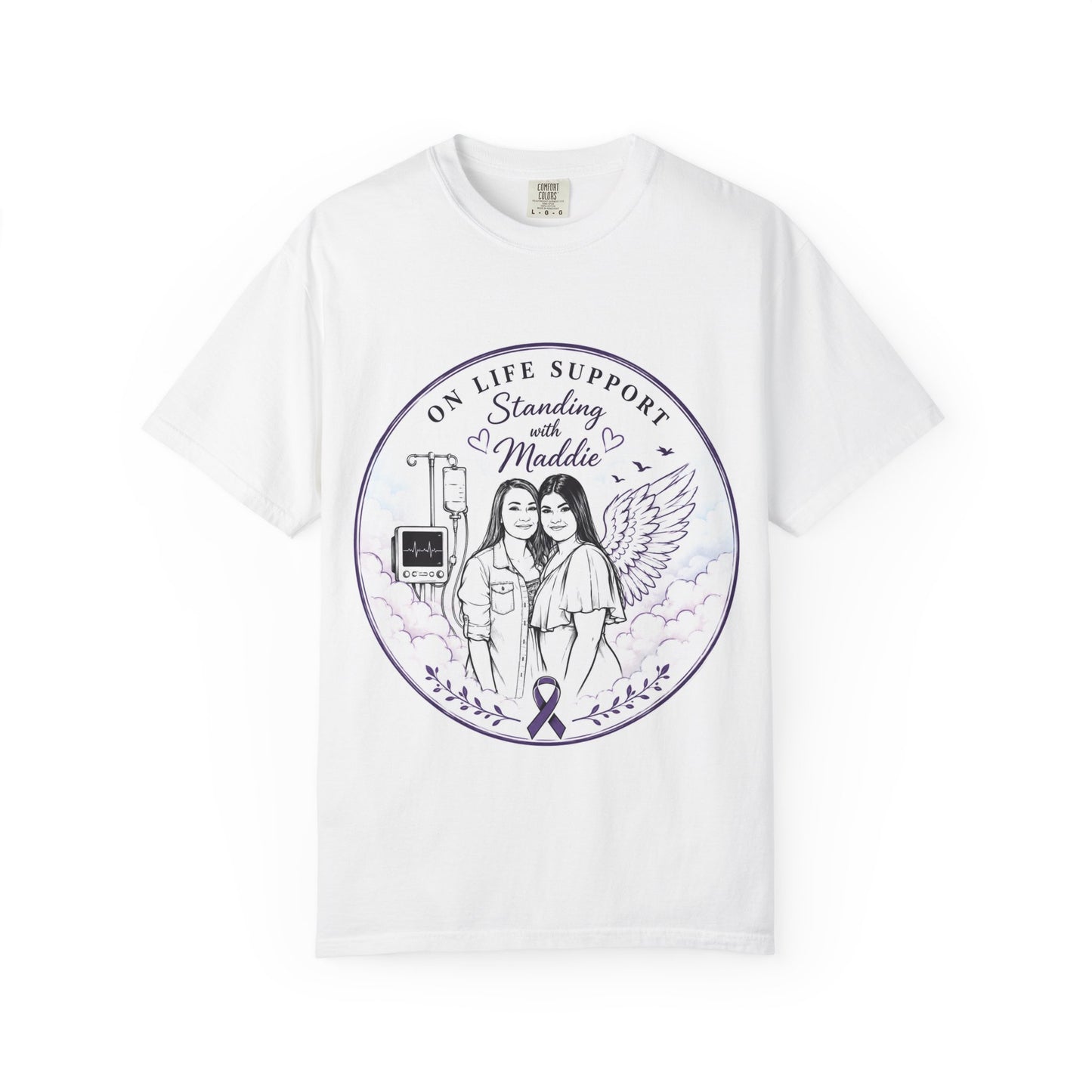 Standing with Maddie Cancer Awareness T-Shirt