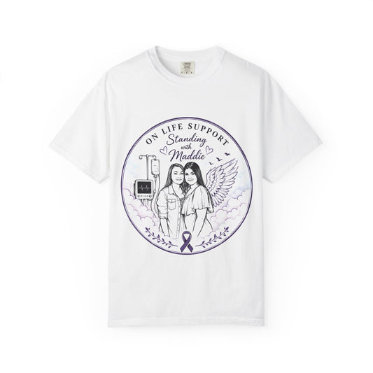 Standing with Maddie Cancer Awareness T-Shirt