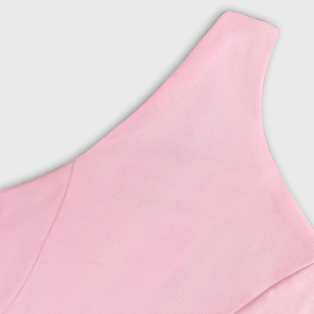 Womens Fashionable Solid-Color Sleeveless Back-Tie Cutout Waist-Cinching T-Shirt With A Stylish Design